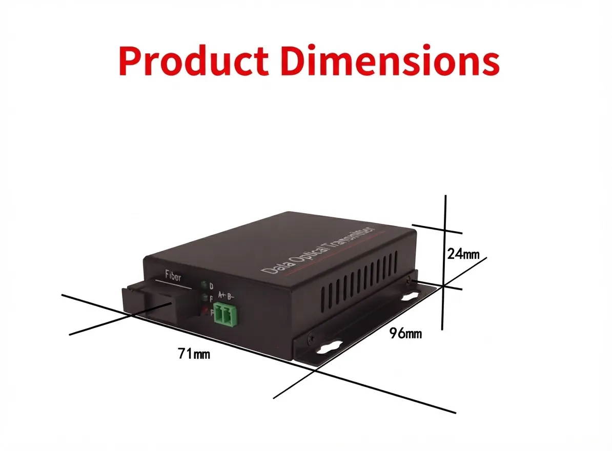 Industrial-Grade 1-32 Channel Switch Signal to Fiber Optic Converter & Transceiver