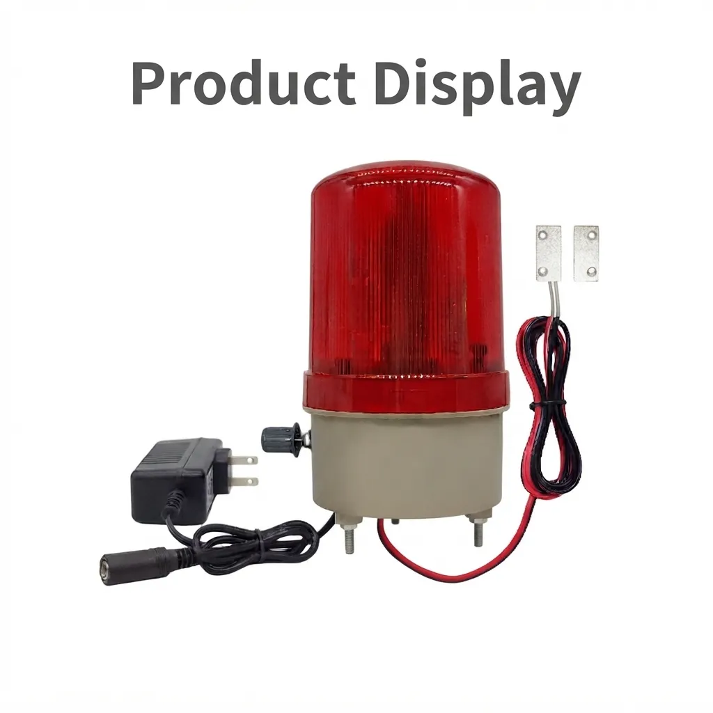 Magnetic Door & Window Alarm System / Integrated Audible & Visual Alarm