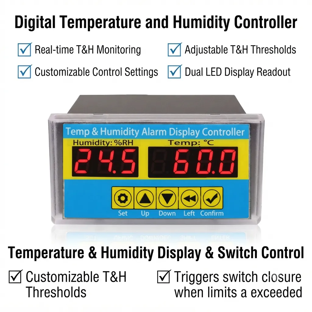 Digital Temperature and Humidity Controller