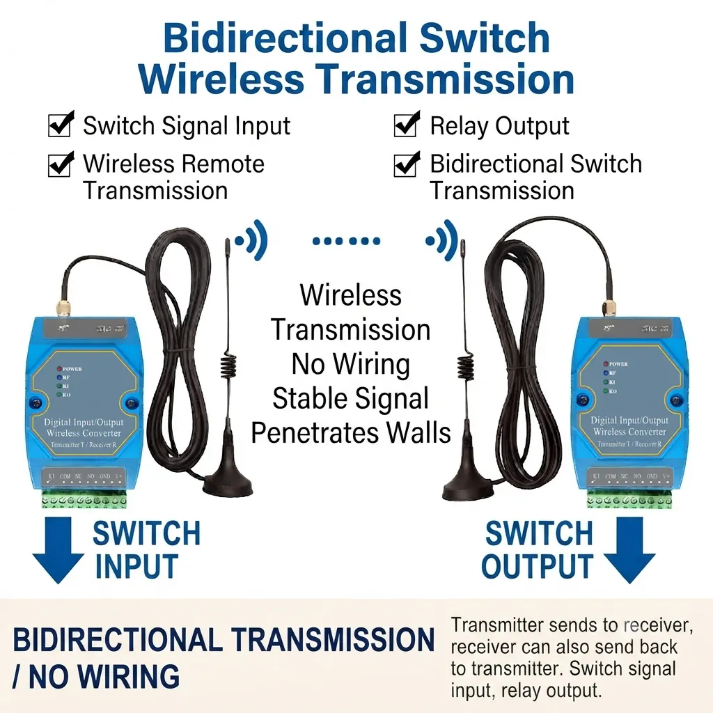 Bidirectional Switch Wireless Transmission System