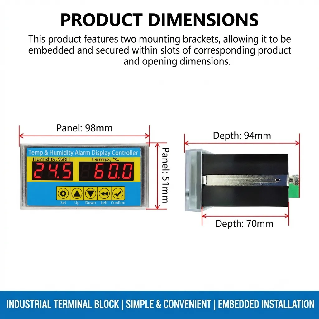 Digital Temperature and Humidity Controller