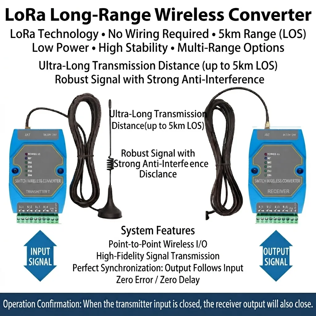 Wireless Switch Converter / Wireless I/O Module
