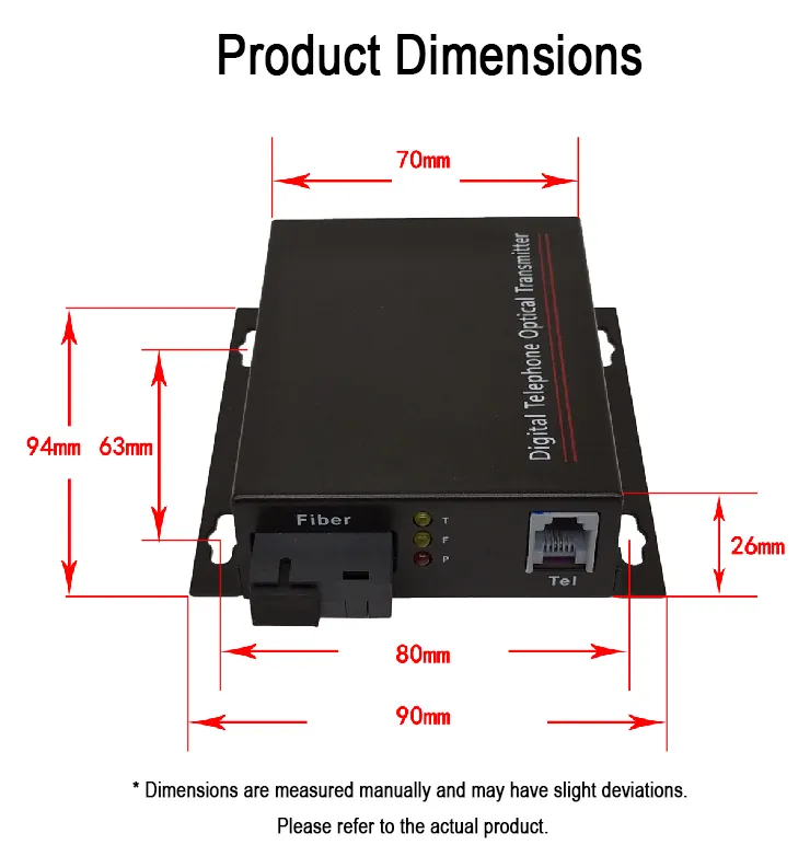 Hotline Intercom Optical Transceiver