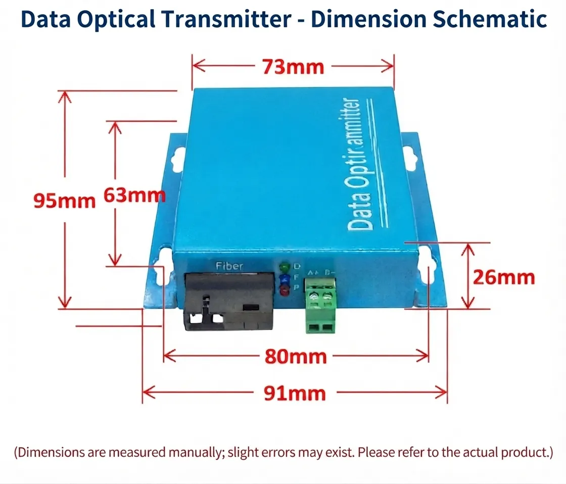 DMX512 Optical Fiber Transceiver